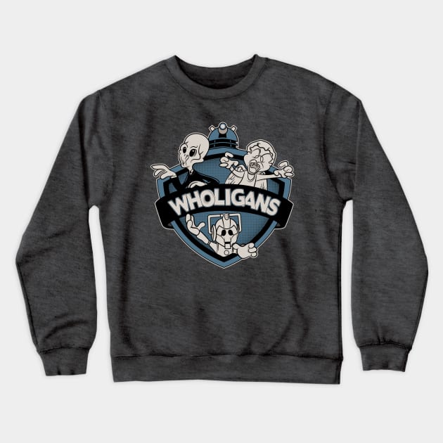 Wholigans Crewneck Sweatshirt by FOUREYEDESIGN